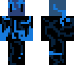blue character