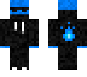 blue man
