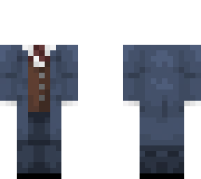 blue victorian suit