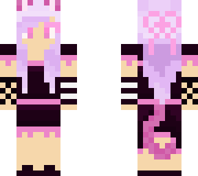 lavender catgirl