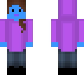 neelie - purple hoodie