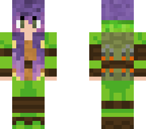 purple haired tmnt onesie