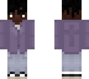 purple sweater