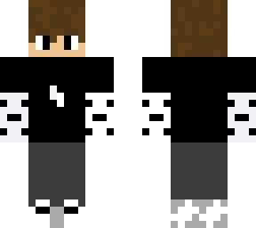 black shirt guy