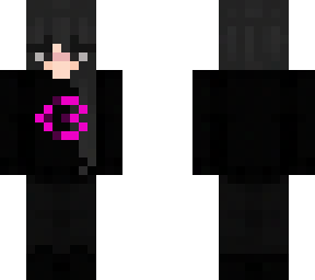 pink girl skin dark jacket