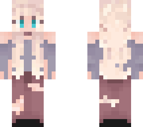 blonde hair template