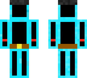 blue led man