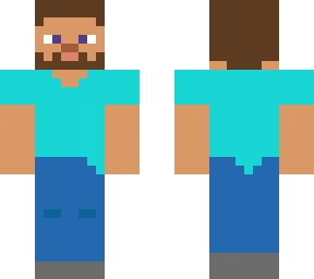 i fixed steve's beard, finally..
