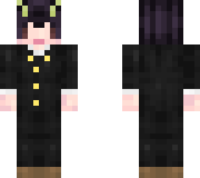 miyabi gakuran minecraft skin