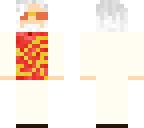 white suit versace shirt