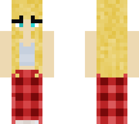 blonde girl skin.