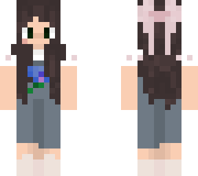 cute brunette | Minecraft Skin