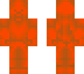 vivid red-orange steve