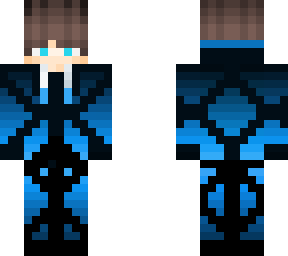 blue gamer boy w/ brown hair blue eyes