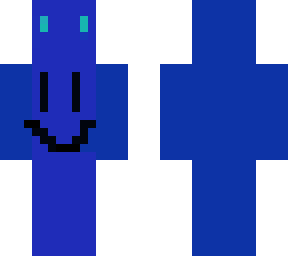 blue man