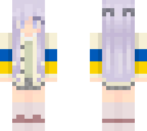 girl purple hair