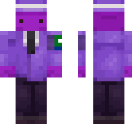 purple meme skin