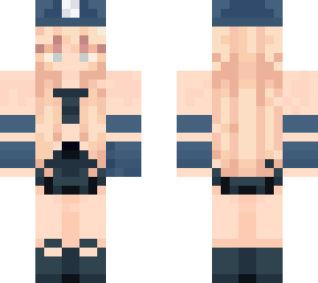 bikini blue girl