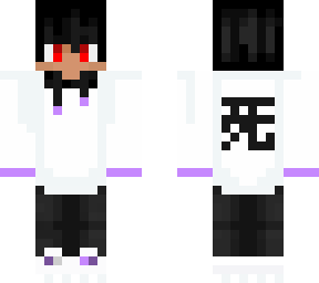 boy with japanese symbol hoodie