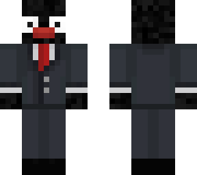 penguin in a sute