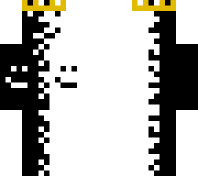 white and black