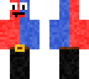 blue and red dude