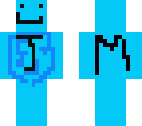 blue person