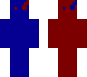 blue/red