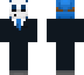 blue shyguy ( in suit )