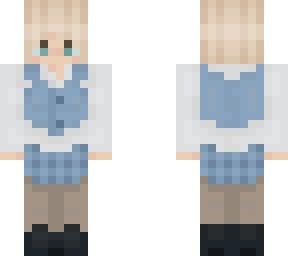 cinder blue vest