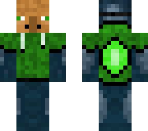 a squid in a stupid villager costume