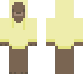 bear in yellow hoodie