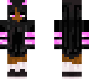 black girl pink skin