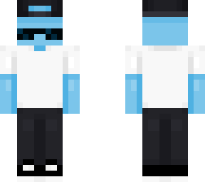 blue skater bear