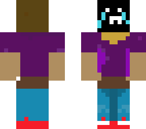 me in minecraft