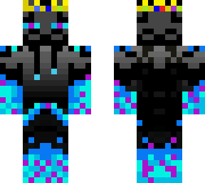 purple n blue enderman