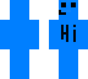 blue happy blob