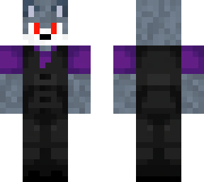 wolf purple suit