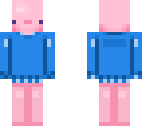 axolotl with sweater