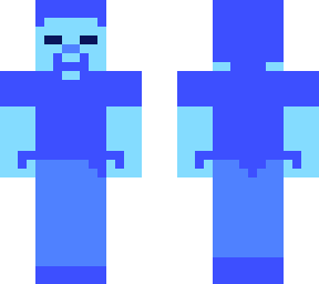 blue blank steve