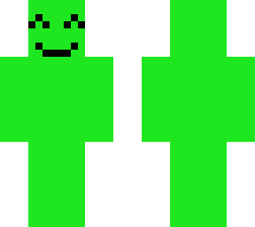 green happy guy