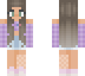purp,<3 no bun mask version