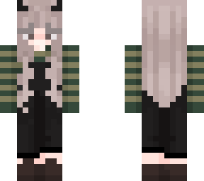 green sweater