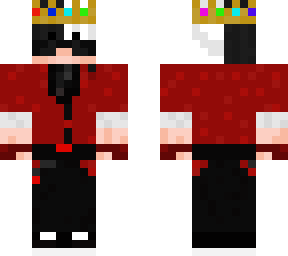 red suit