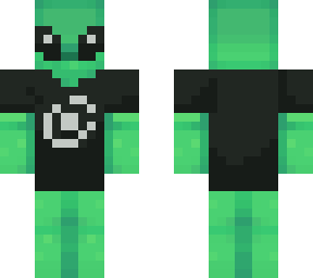 alien with shirt