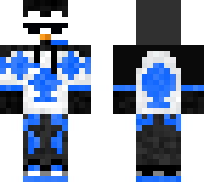 blue gamer penguin