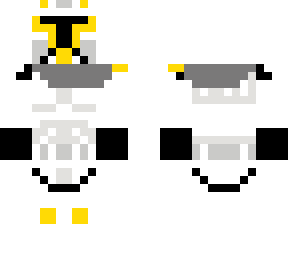 captain rex but yellow