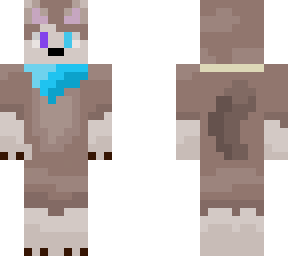 my fursona (slightly changed)