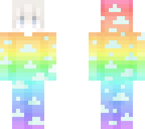 pastel rainbow onesie (male)