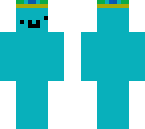 cyan man